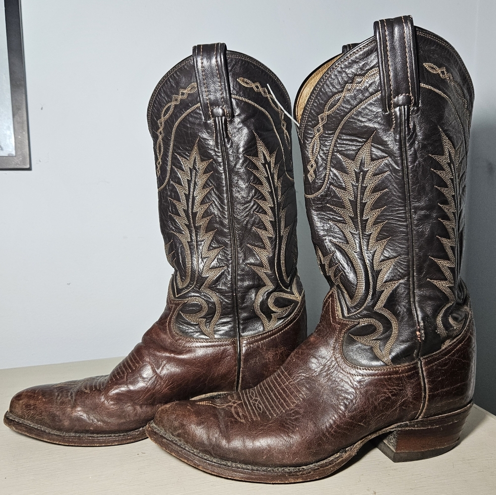 Vintage Tony Lammas Cowboy Boots